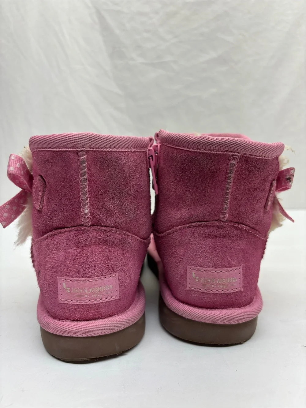 Koolaburra by Ugg bow and zipper boots for toddler girl SZ 10, box 4